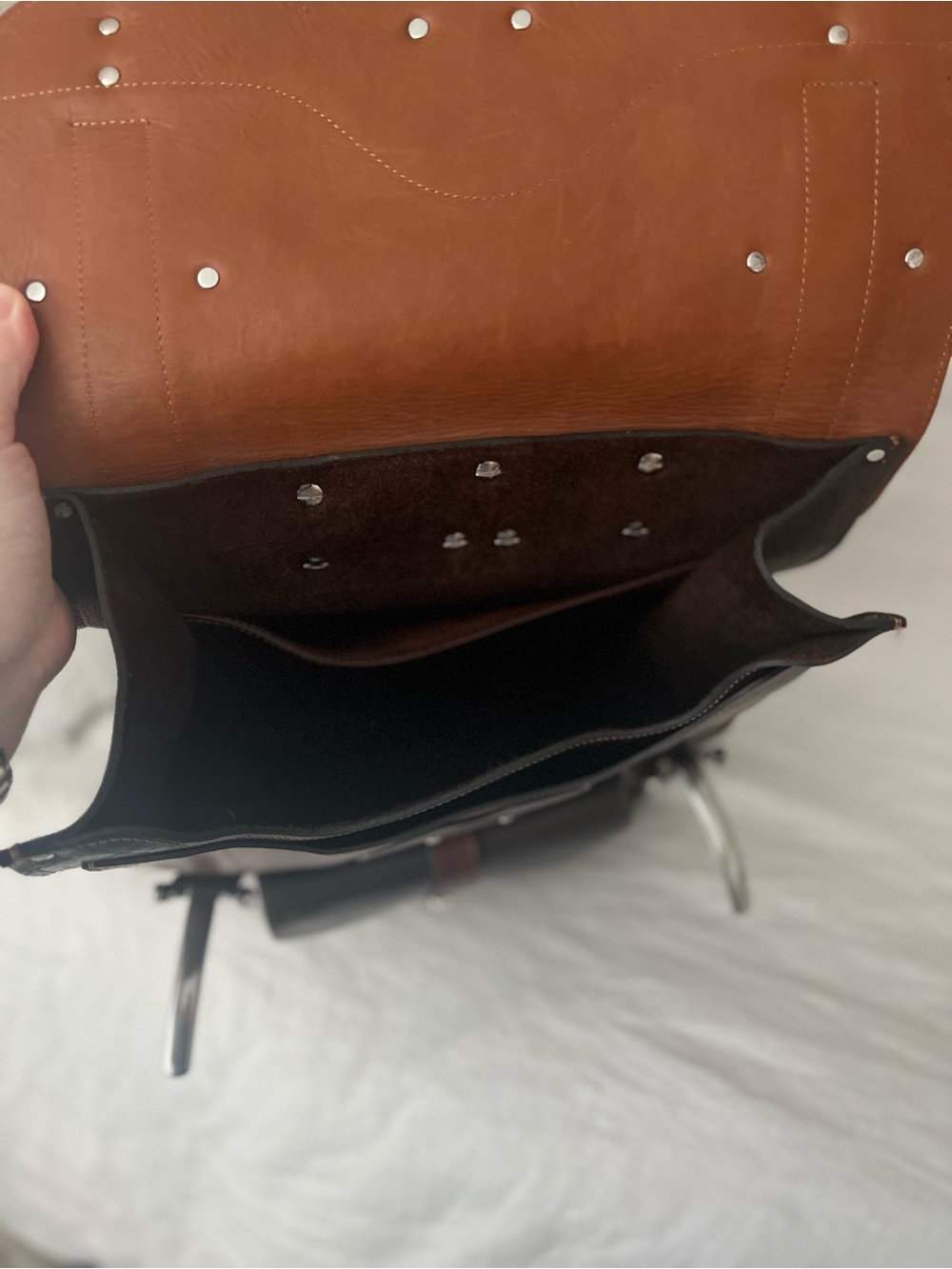 Colonel Littleton No. 9 Rover Backpack Buffalo Leather - Picture 11 of 16
